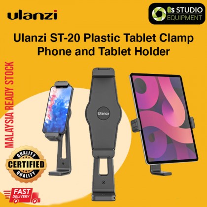 Ulanzi ST-20 Universal Plastic Tablet and Phone Holder Clamp Stretchable For Smartphone Tablet 